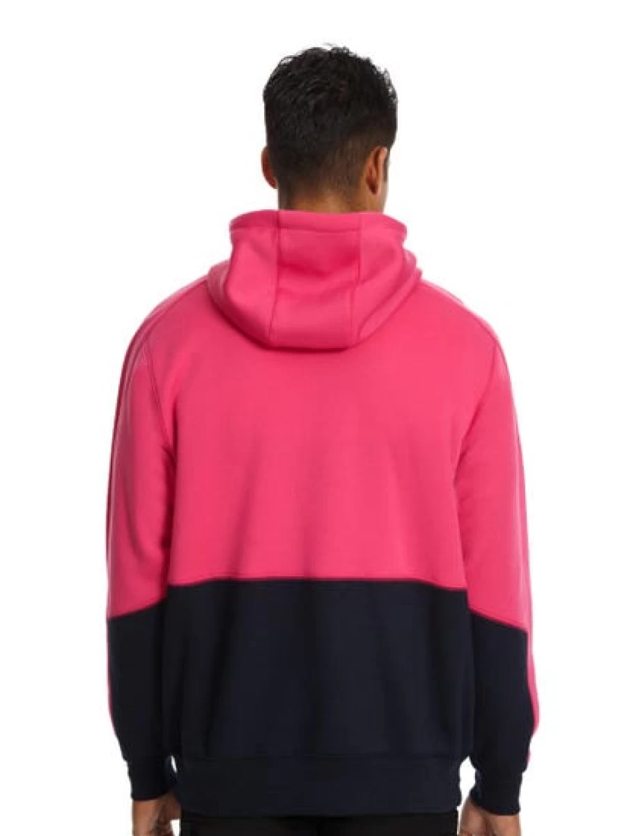 "Traders Men's 308 Hi-Visibility Pink Fleece Hoodie – High Visibility Workwear"
