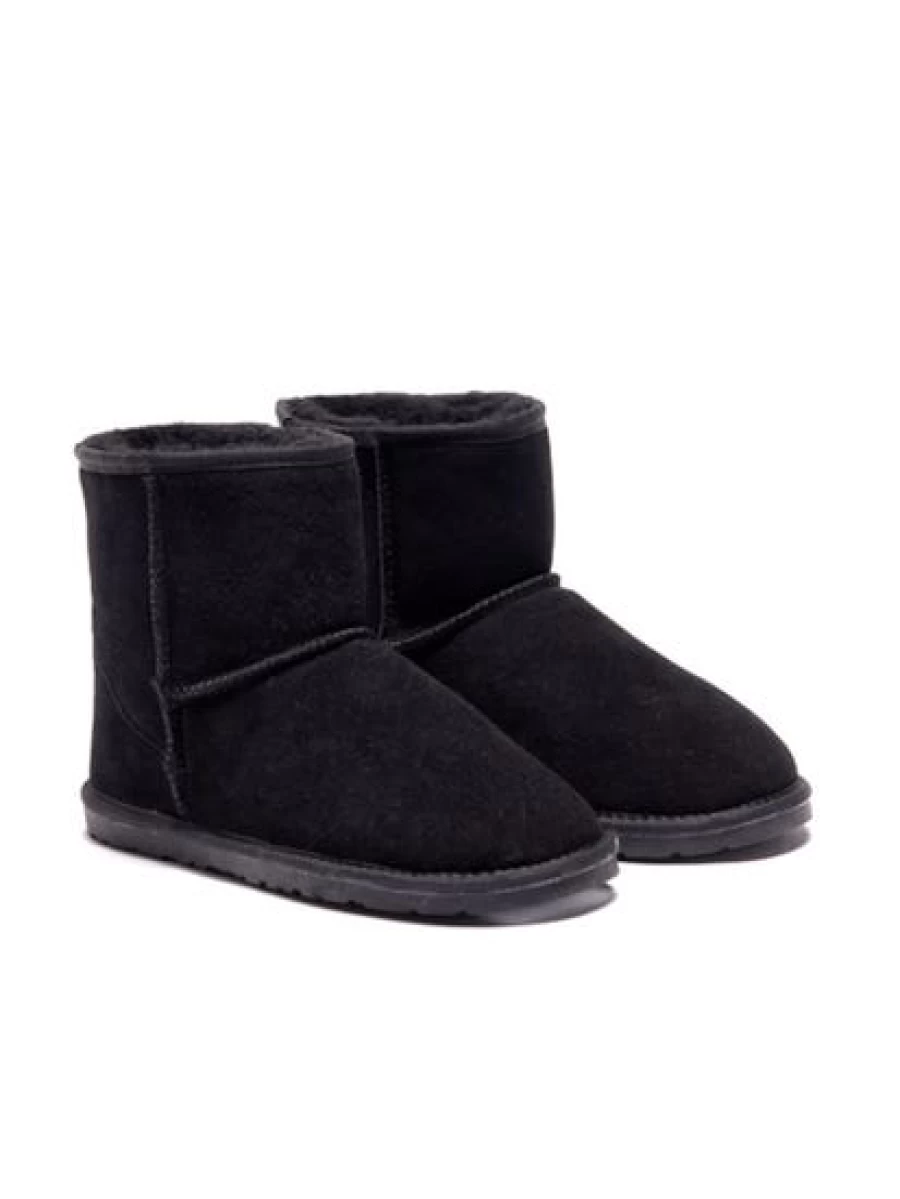 Lowes Men's Panda Uggs Hound Black Winter Boots