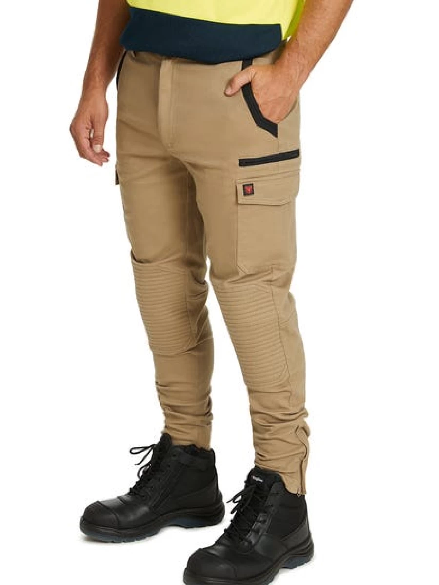 "Traders Men's 308 Stretch Khaki Work Pants - Comfortable Durable Office Casual Trousers"