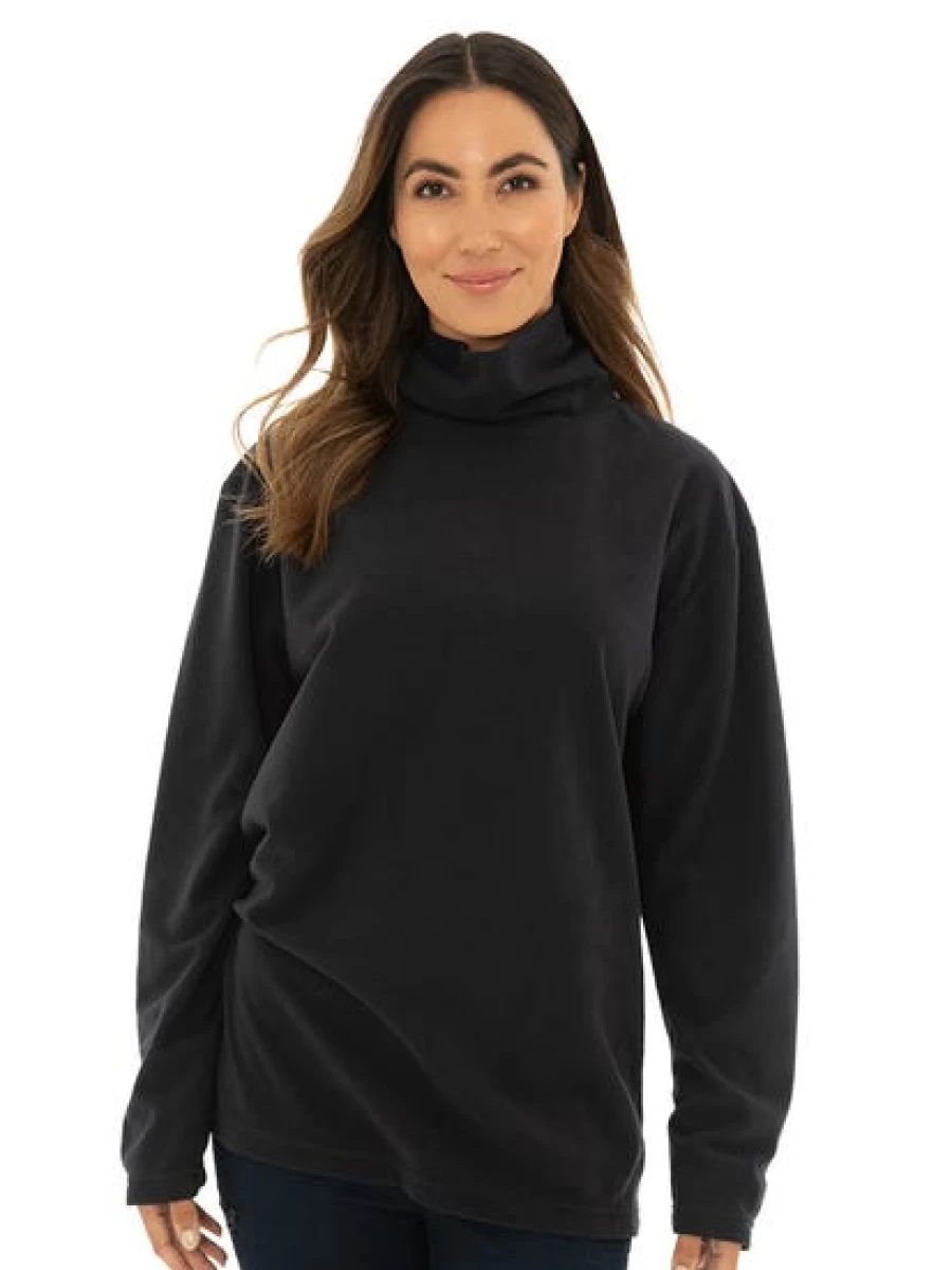Men's Navy Polar Fleece Skivvy by Lowes - Warm Unisex Thermal Underwear