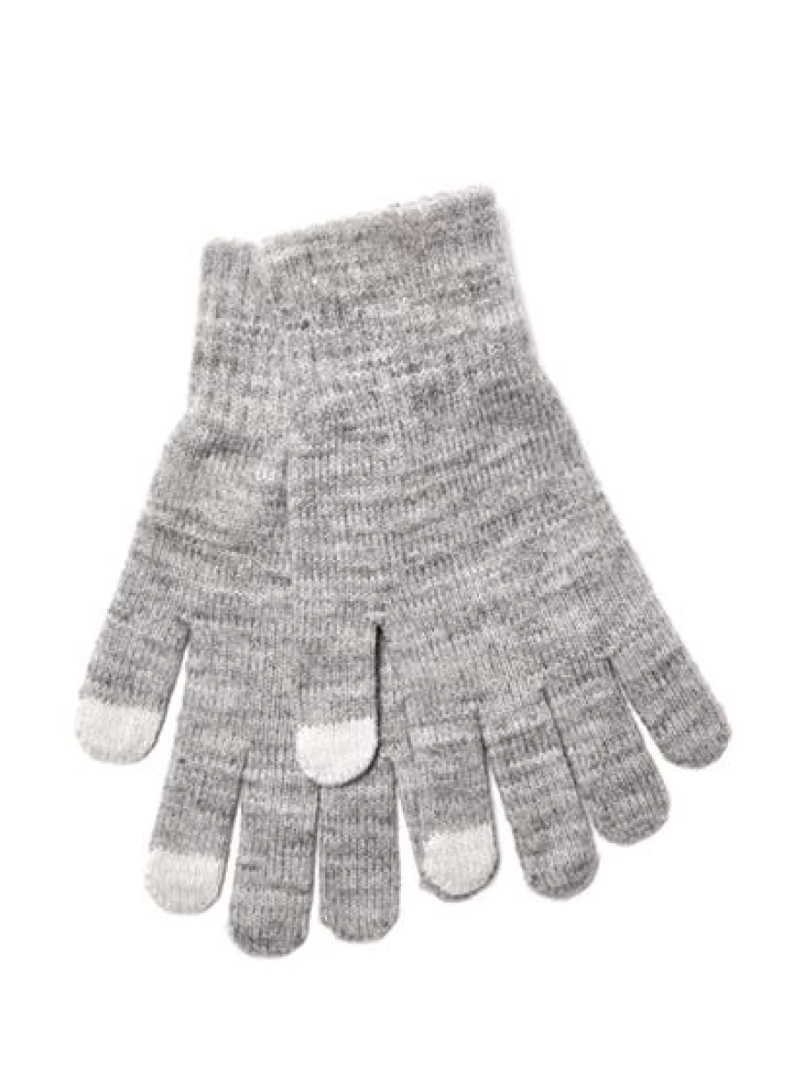 Cougars Men's Silver Full Finger Touchscreen Gloves for Cold Weather - Lowes Compatible