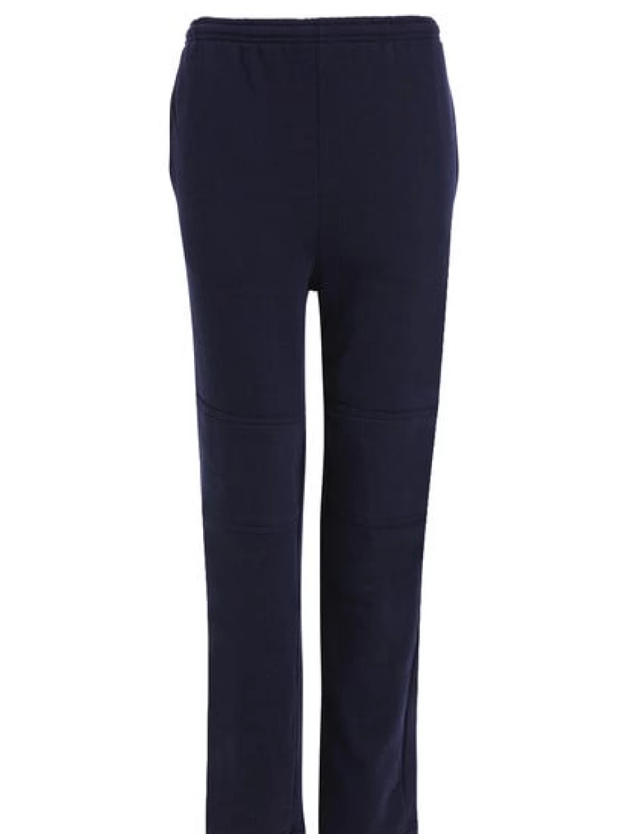 Lowes Men's Navy Fleece Track Pants - Comfortable Fleecy Joggers for Casual Wear