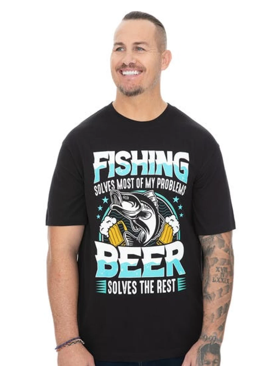 DBK Men's Beer Lover Fitness T-Shirt - Built for Comfort & Style