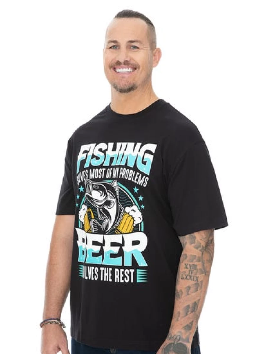 DBK Men's Beer Lover Fitness T-Shirt - Built for Comfort & Style