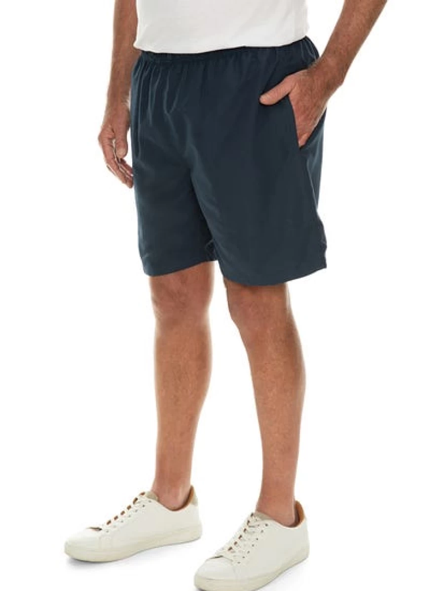 Ruggers Men's Quick-Dry Microfiber Shorts in Blue - Lightweight Comfort for Active Lifestyles