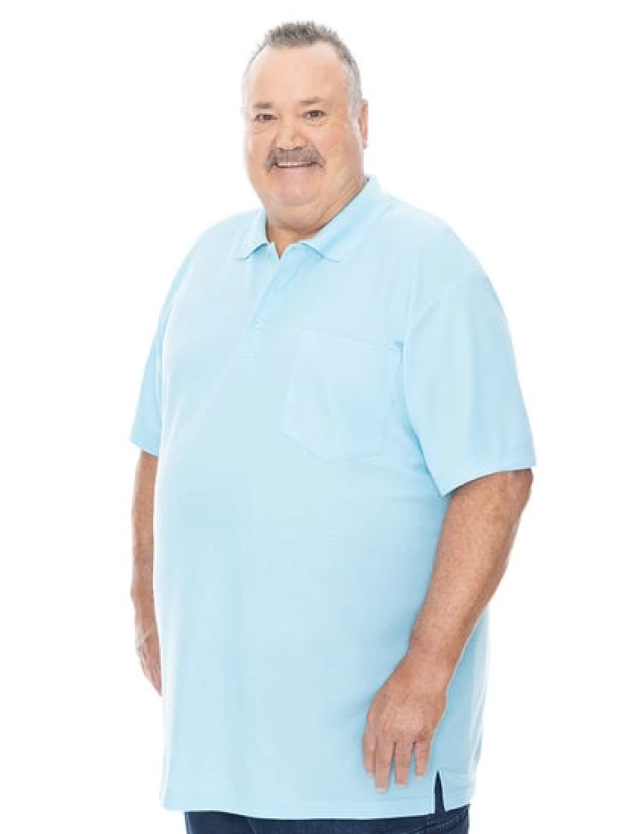 DBK Men's Aqua Collared Polo Shirt – Classic Fit, Breathable Fabric
