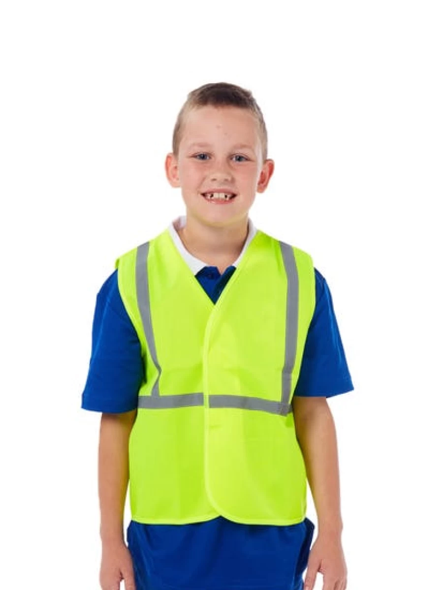 Lowes Men's High Visibility Safety Vest with Reflective Tape