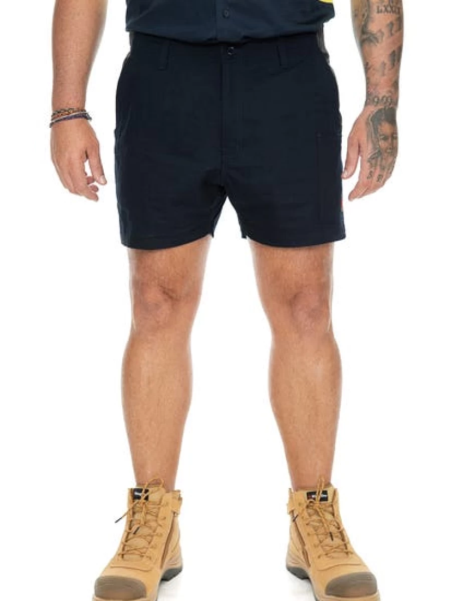 Traders Men's Navy Ripstop Work Shorts Durable Utility Shorts for Men