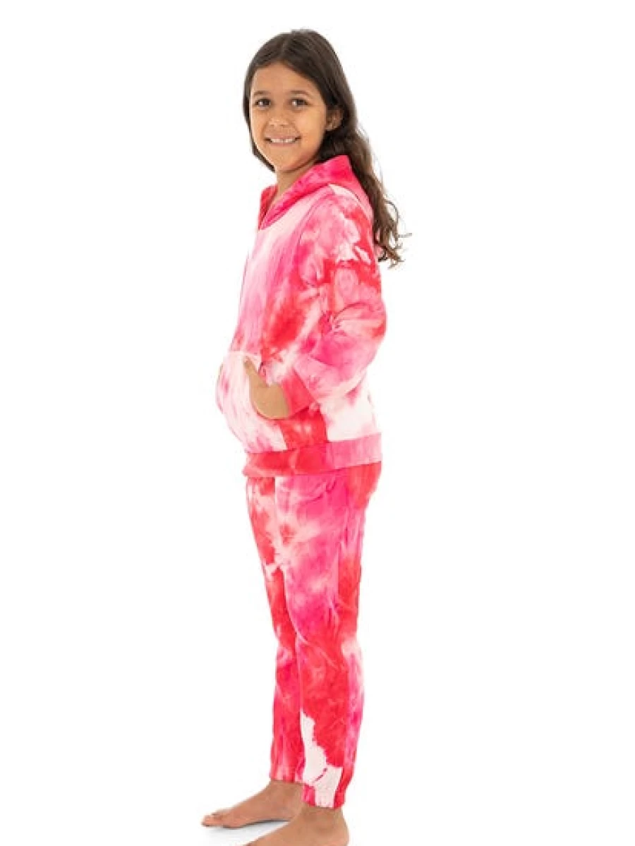 Lowes Men's Fleece Popover Hoodie - Soft Pink Kids-Style Pullover