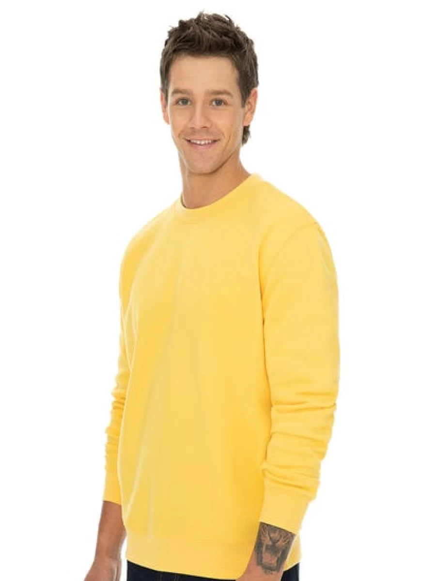 Lowes Men's Fleece Sloppy Joe Jacket in Butter Color