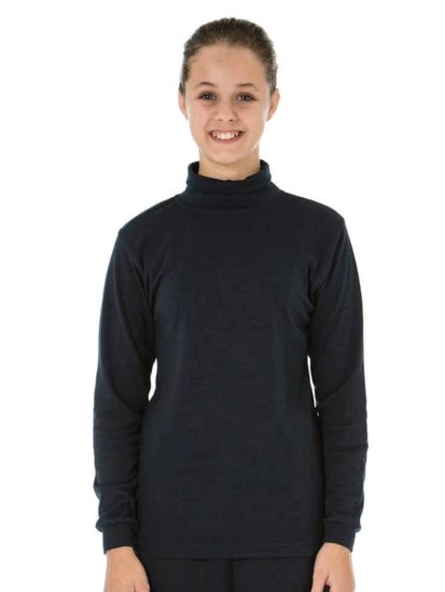 "Lowes Men's Navy Blue Skivvy Shirt – Classic Comfort Fit"