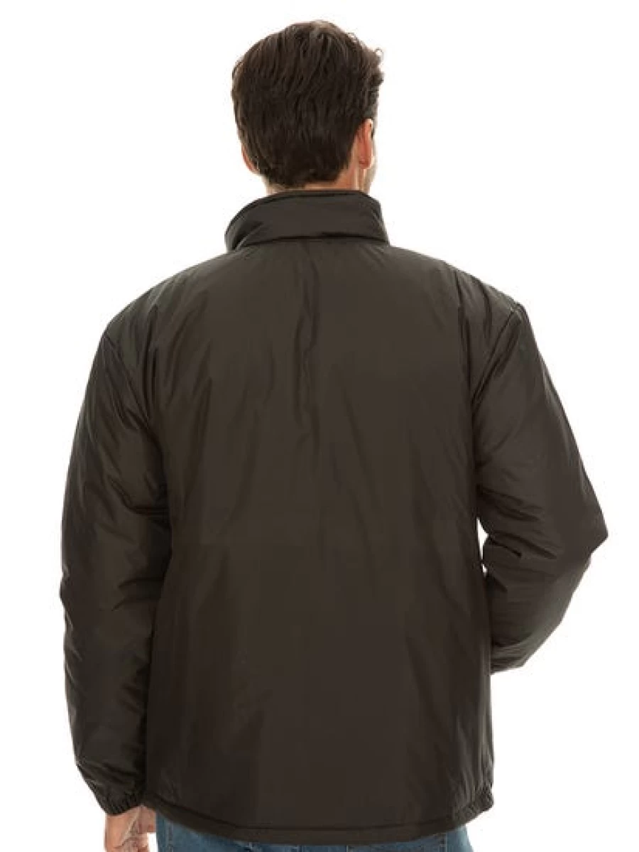 BARRON Men's Black Puffer Jacket - Lightweight Warm Winter Coat