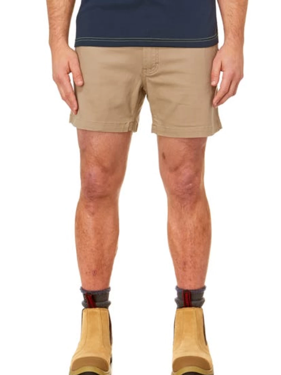 Men's Traders 308 Stretch Khaki Shorts - Comfortable Short Leg Casual Summer Shorts for Men