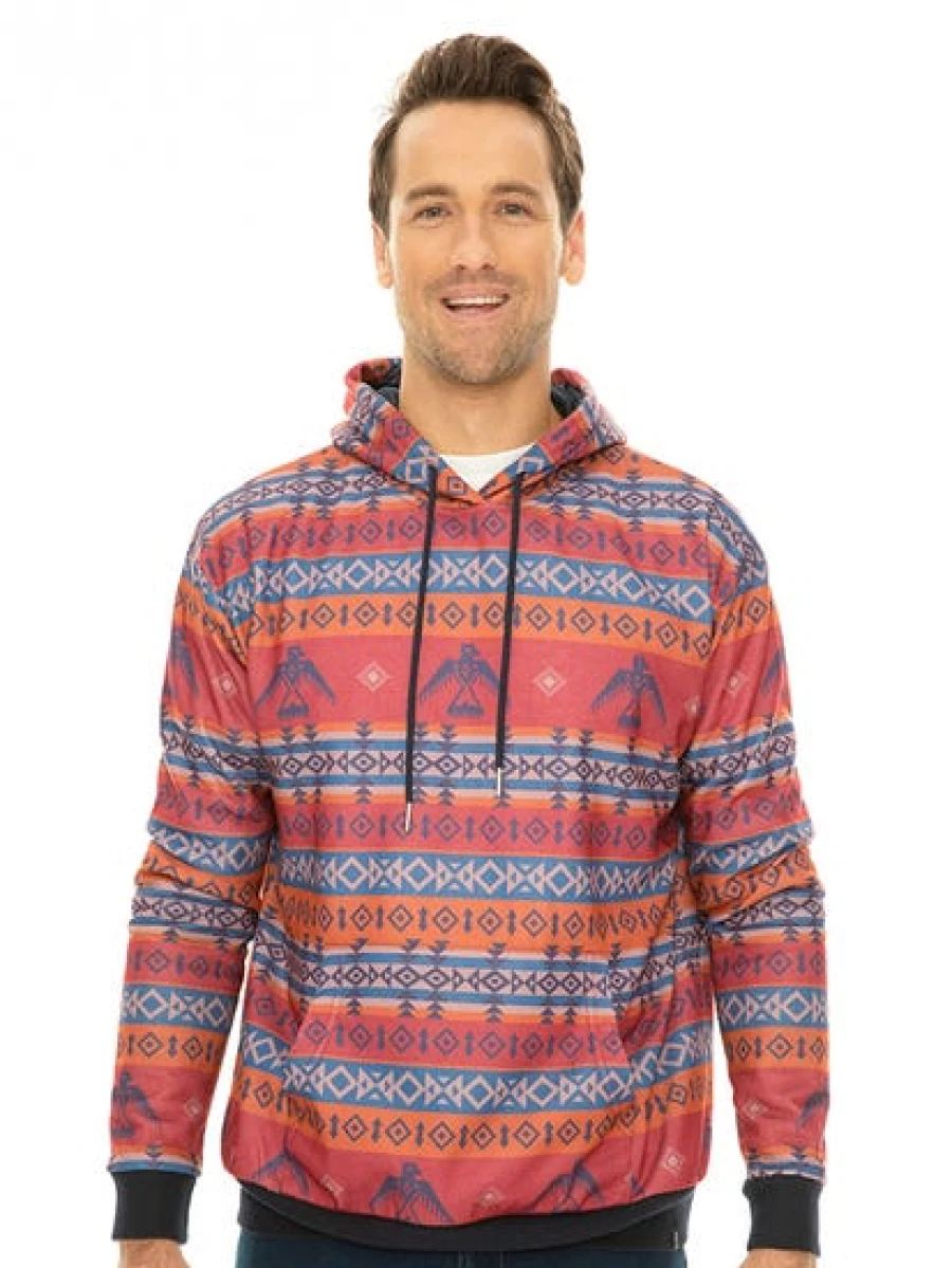 Prodigy Men's Multi Printed Sublimated Popover Hoodie