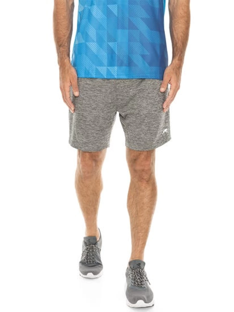 Cougars Men's Active Athletic Shorts - Light Grey Workout Running Gym Shorts for Men