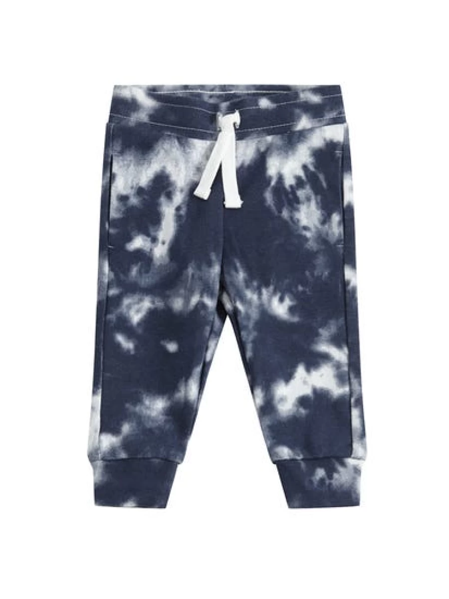 Baby At Lowes Men's Blue Tie Dye Track Pants for Active Comfort
