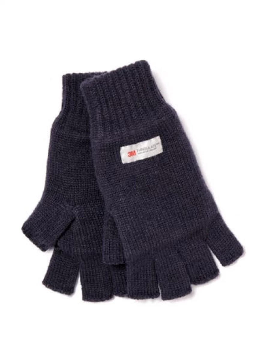 Cougars Men's Engelite Charcoal Fingerless Gloves for Grip & Warmth
