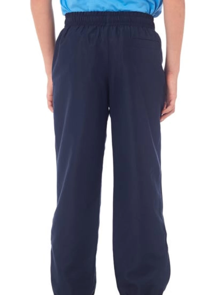Cougars Kids Navy Microfibre Track Pants for Boys - Comfortable Athletic Running Joggers