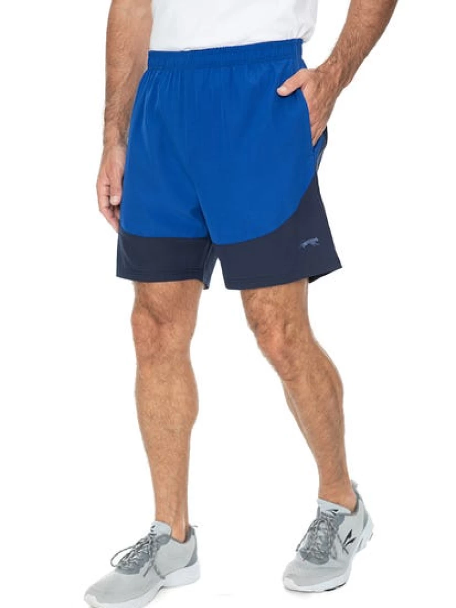 Cougars Men's Athletic Shorts - Lightweight Blue Active Shorts for Running & Workouts