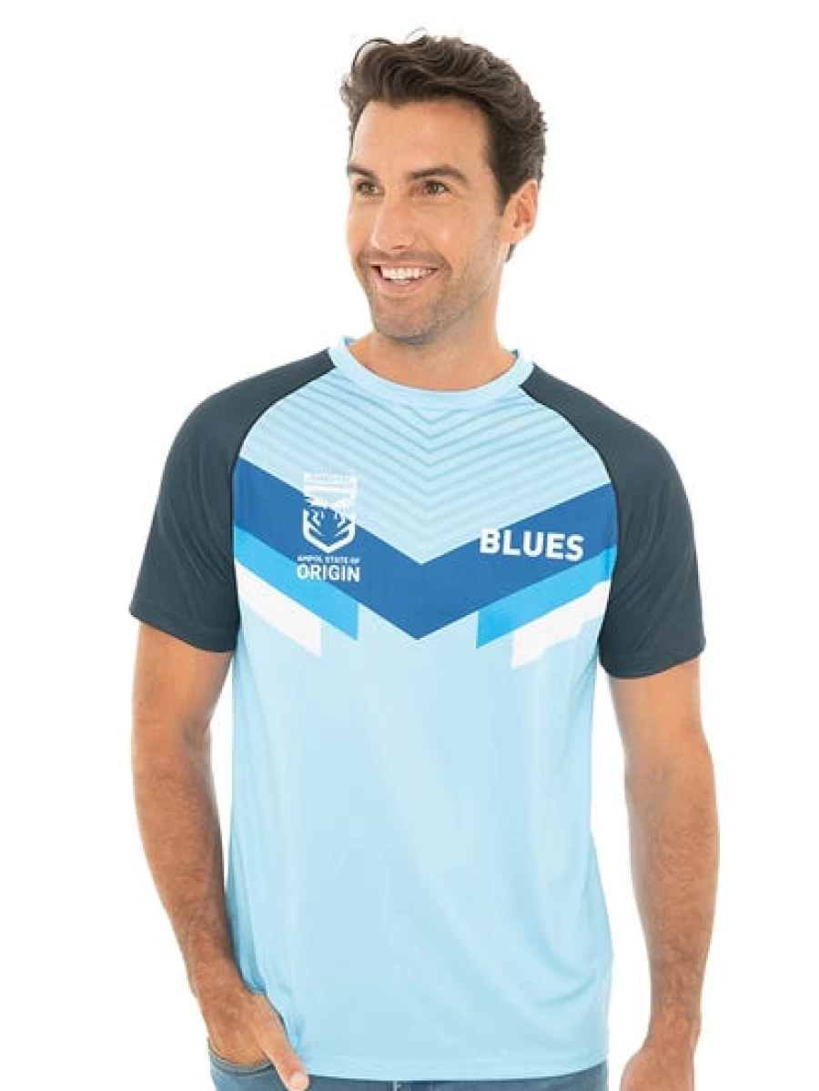 Licensed NSW Training T-Shirt for Men - High-Quality Men's Workout Tee