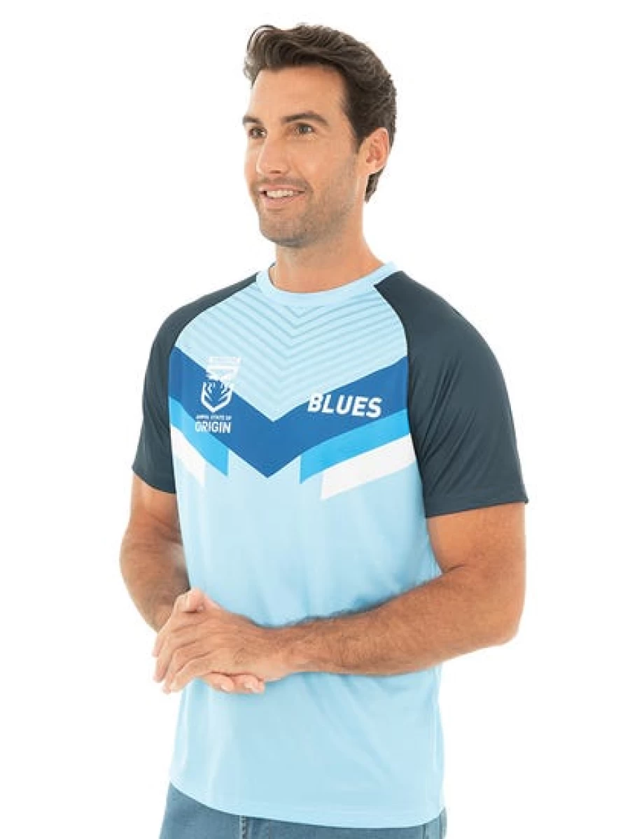 Licensed NSW Training T-Shirt for Men - High-Quality Men's Workout Tee