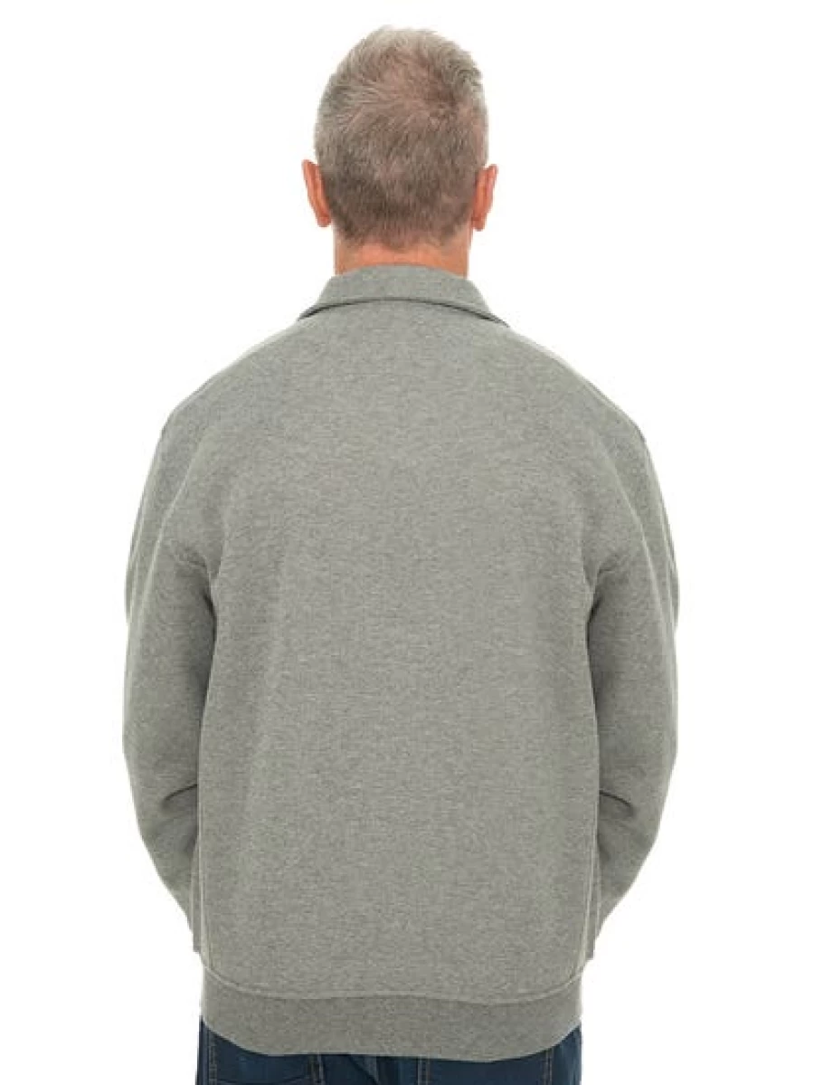 Cougars Men's Grey Marle Fleece Full Zip Jacket - Warm & Comfortable Outdoor Wear