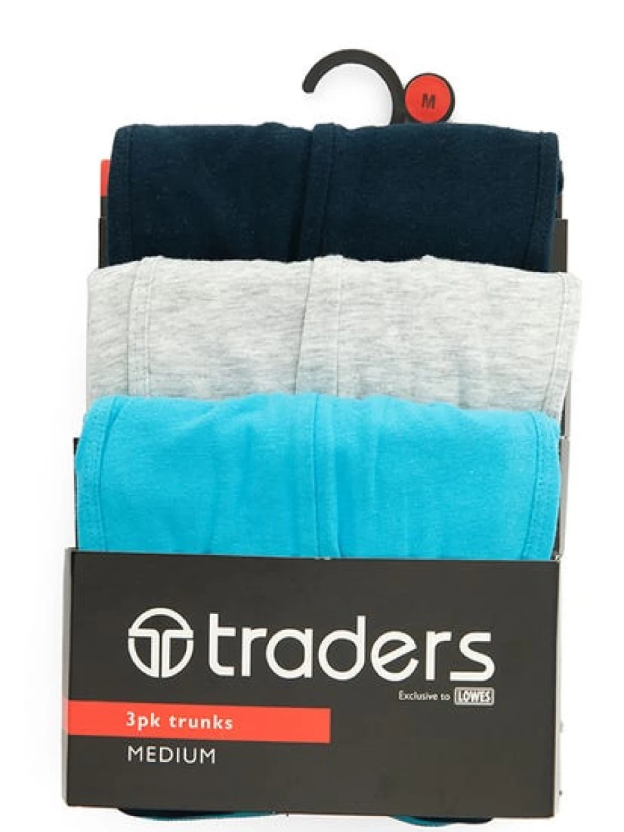 Tradie Men's 3-Pack Fly Fishing Trunks – Quick-Dry Comfort for Anglers