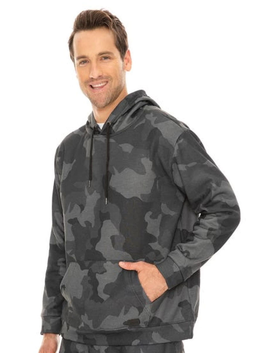 Prodigy Men's Camouflage Popover Hoodie - Stylish & Comfortable Pullover Sweatshirt