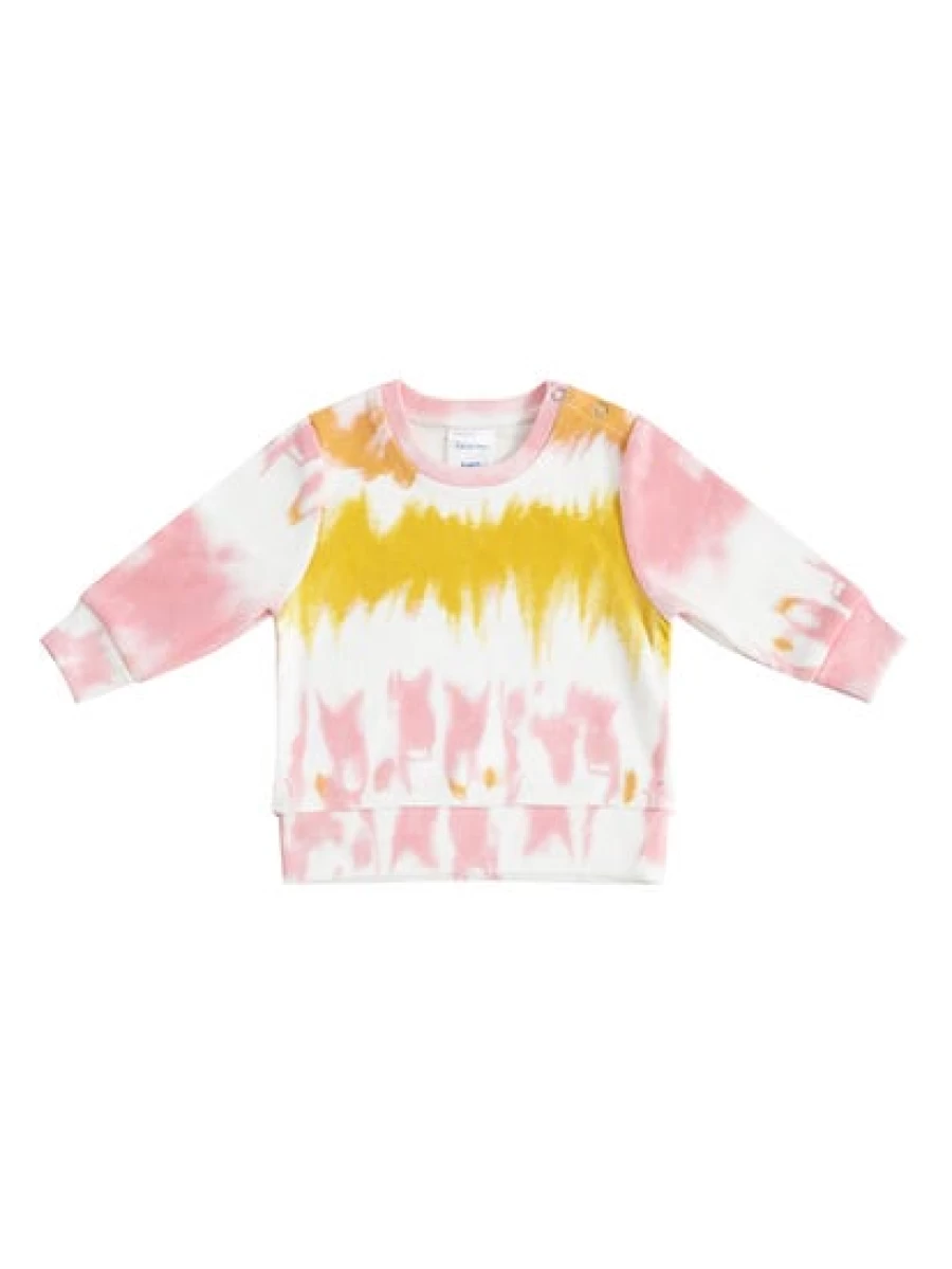 Baby At Lowes Kids Pink Tie Dye Sweater - Soft & Stylish Pullover for Girls & Boys