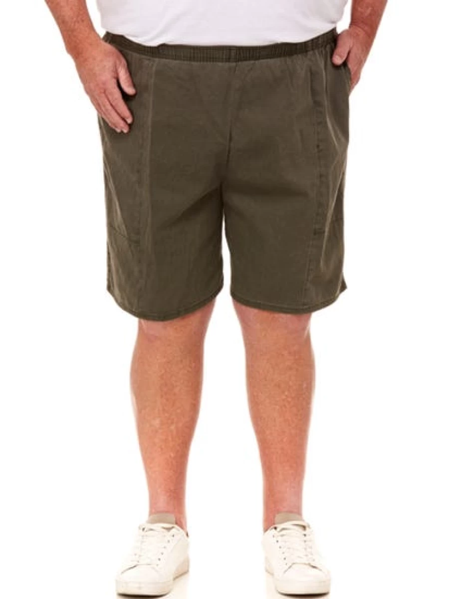 Lowes Men's Ruggers Original Pigment Dyed Khaki Shorts