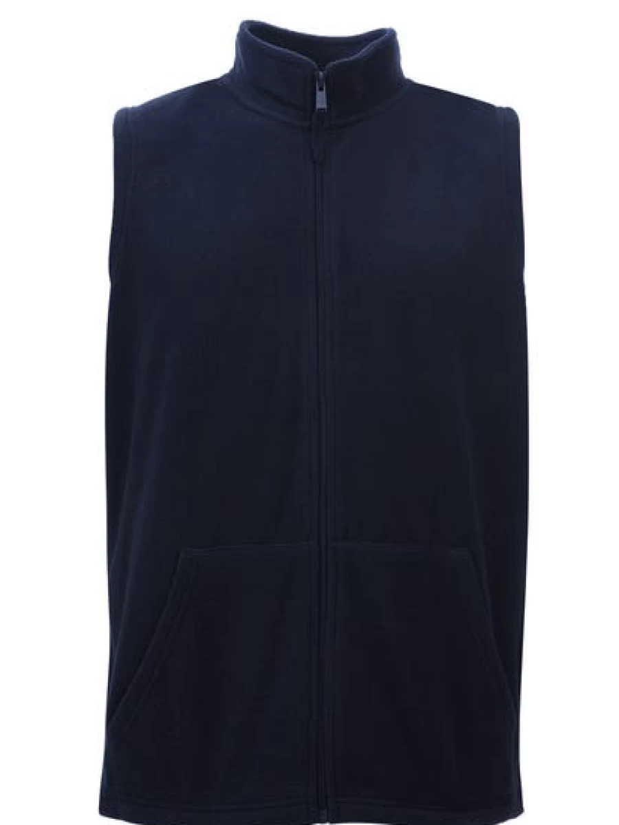 Men's Iconic Soul Navy Blue Polar Fleece Vest - Lightweight Warm Winter Jacket