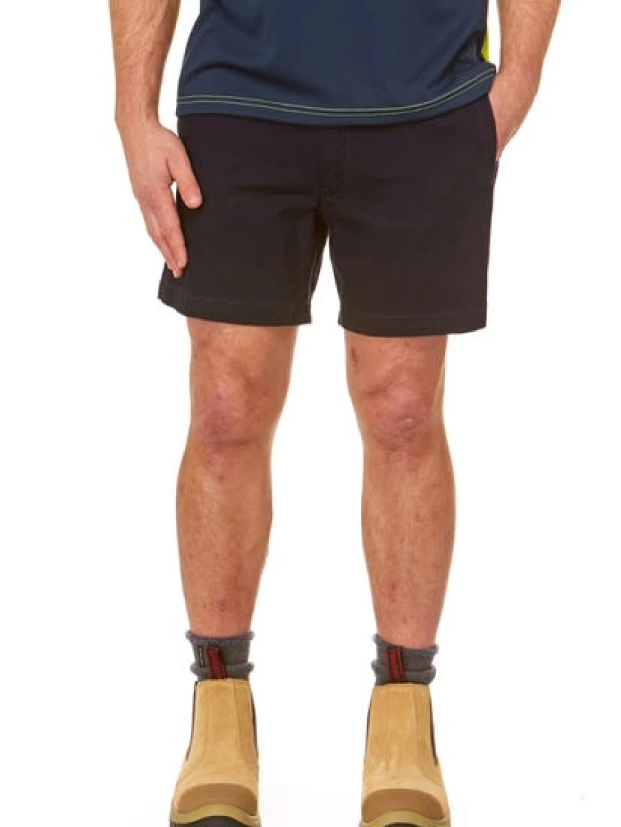Lowes Men's 308 Stretch Shorts - Navy, Comfortable Short Leg for Traders