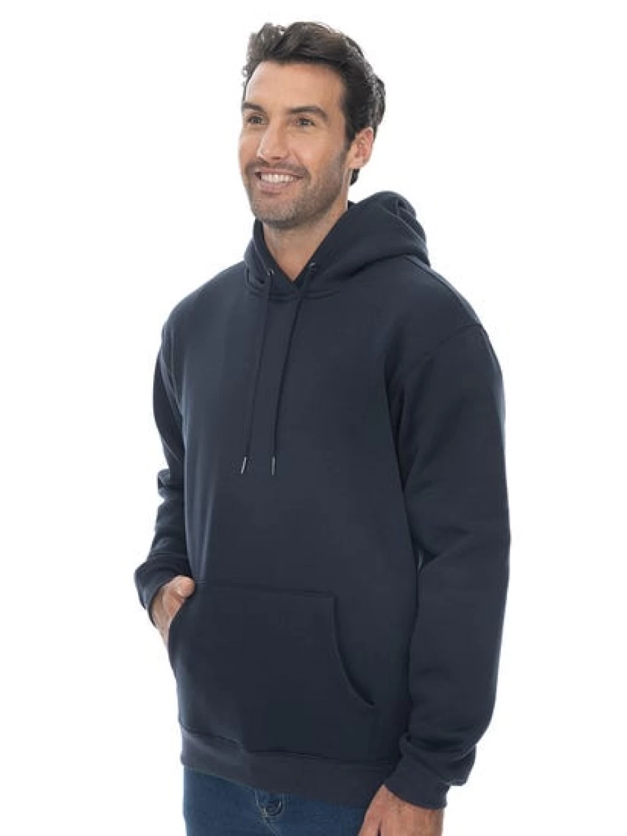 Lowes Men's Navy Blue Popover Hooded Sweatshirt