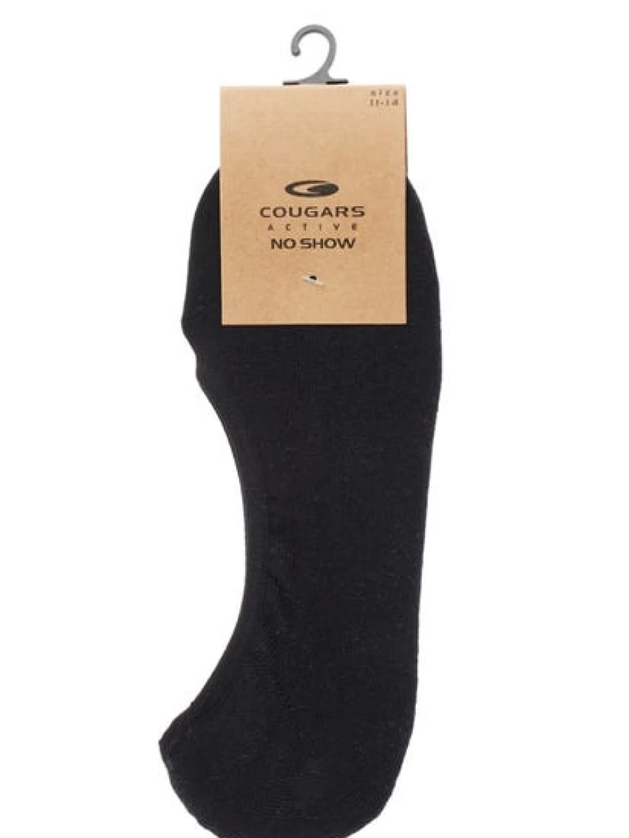 Men's No-Show Sports Socks by Cougars – Lightweight Athletic Sneaker Socks for Running & Training