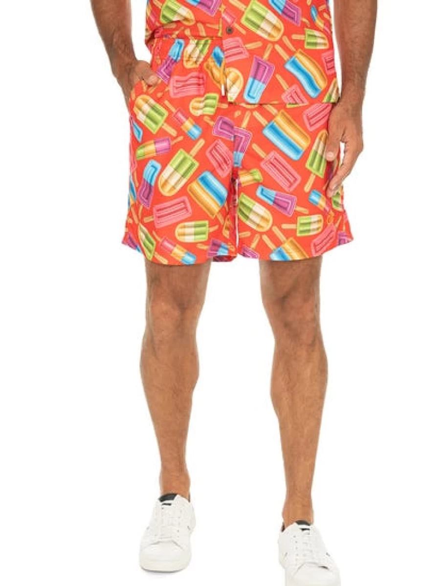 Riley Adams Men's Popsicle Print Matching Party Shorts