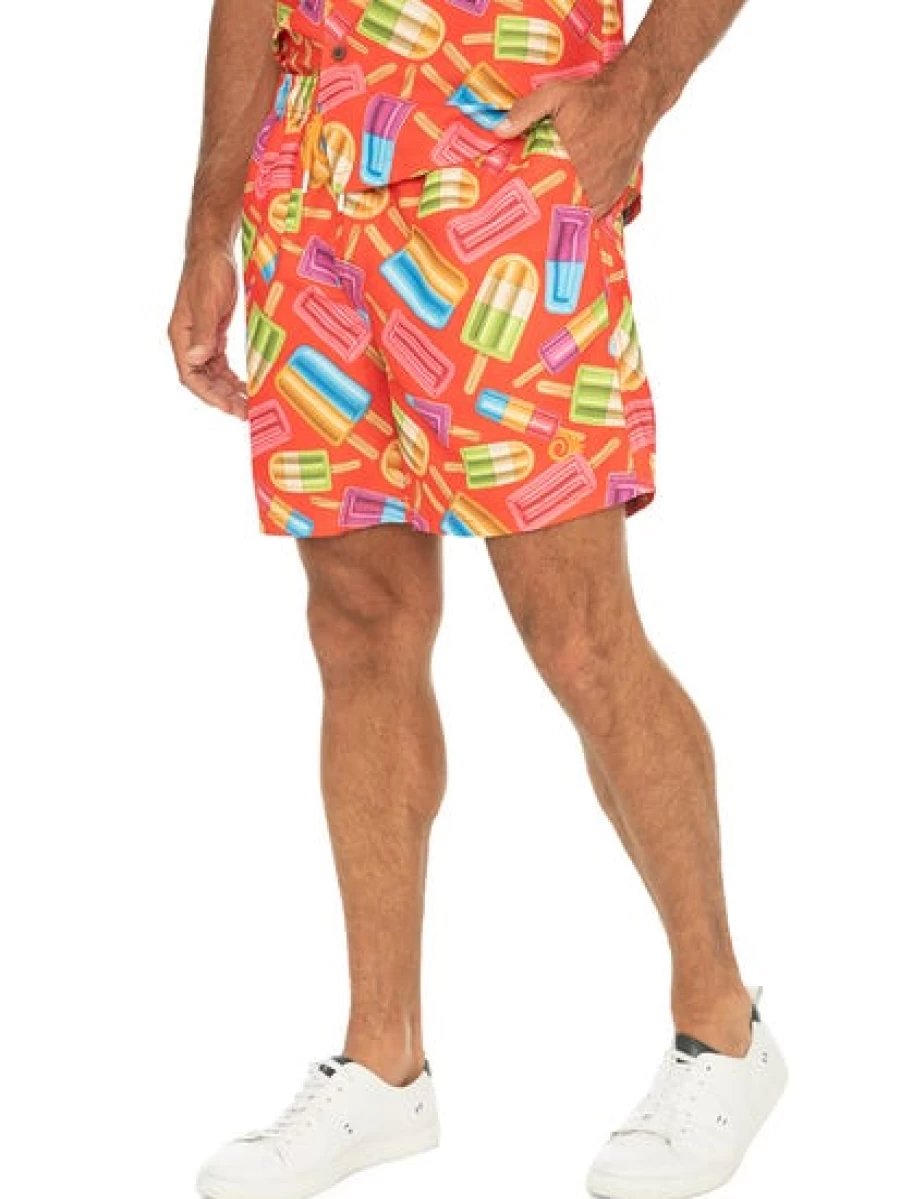 Riley Adams Men's Popsicle Print Matching Party Shorts