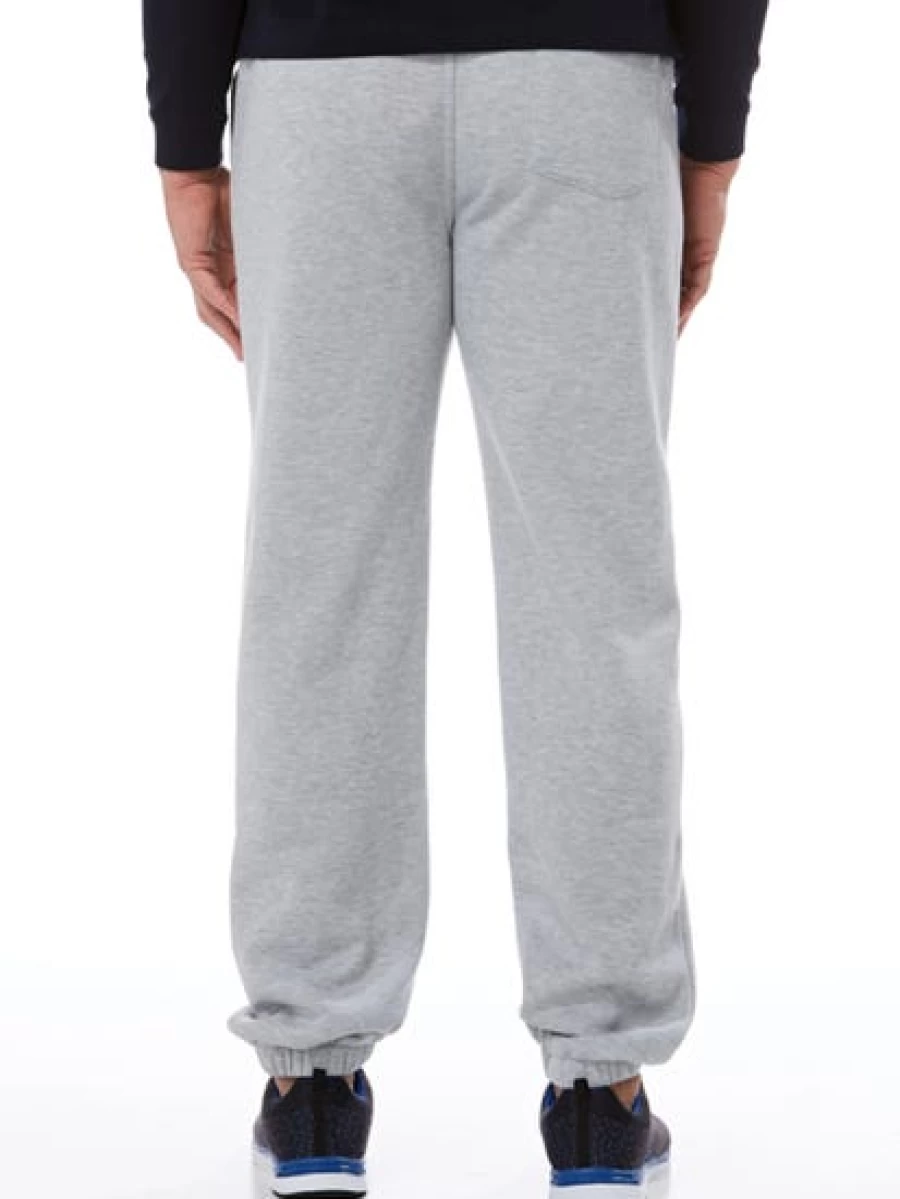 Lowes Men's Grey Relaxed Fit Fleece Track Pants - Comfortable Casual Joggers