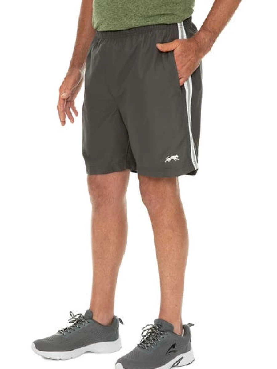 Cougars Men's Active Shorts - Charcoal Grey Athletic Workout Running Shorts for Men