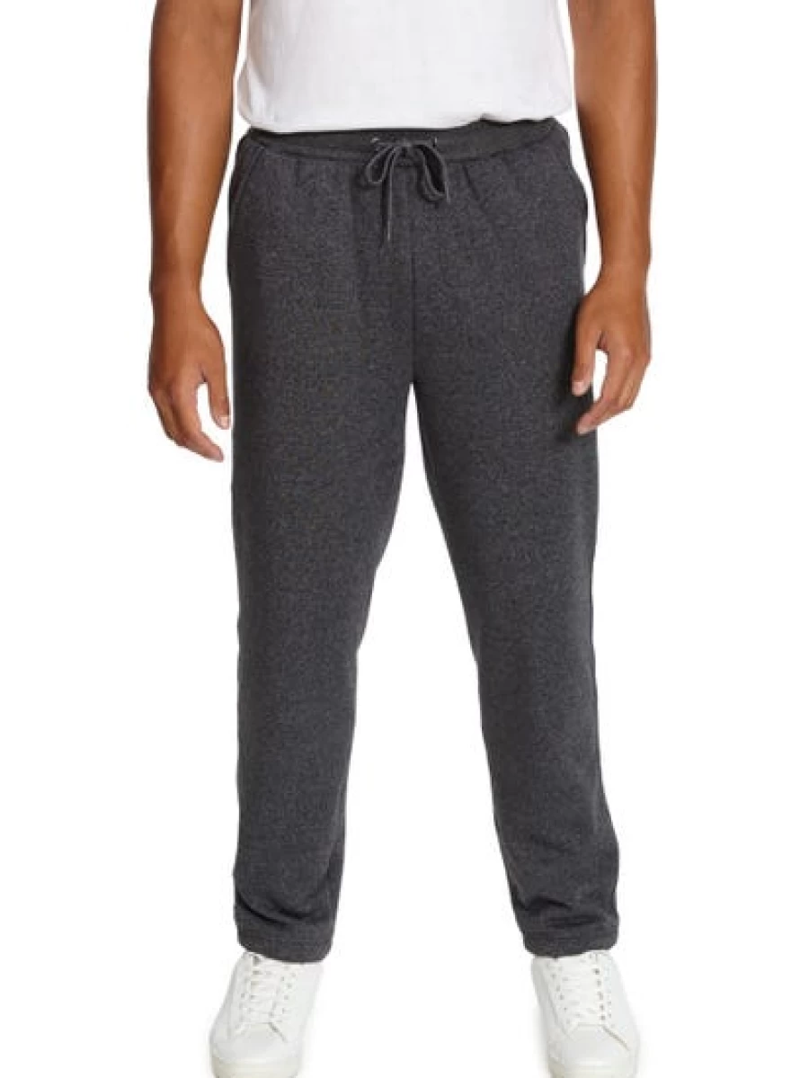 Cougars Men's Charcoal Fleece-Lined Track Pants - Soft Sherpa Lined Joggers for Comfort & Warmth