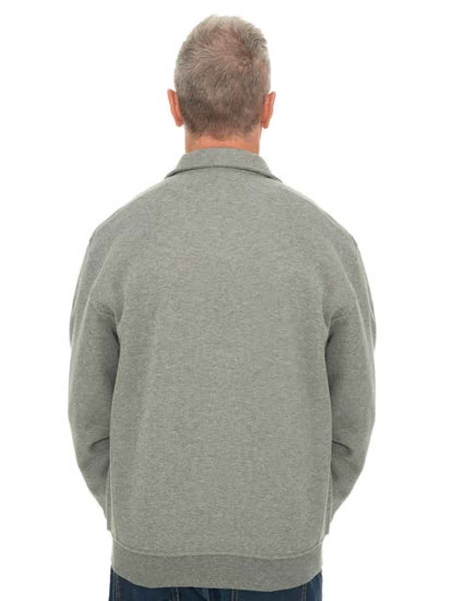 Cougars Men's Grey Marle Fleece Full Zip Jacket - Warm & Comfortable Outdoor Wear