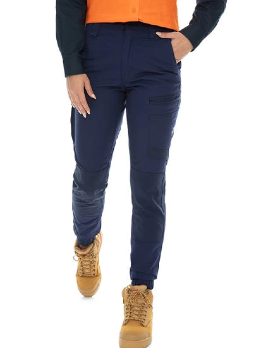 Men's Hard Yakka Navy Raptor Slim Fit Work Pants