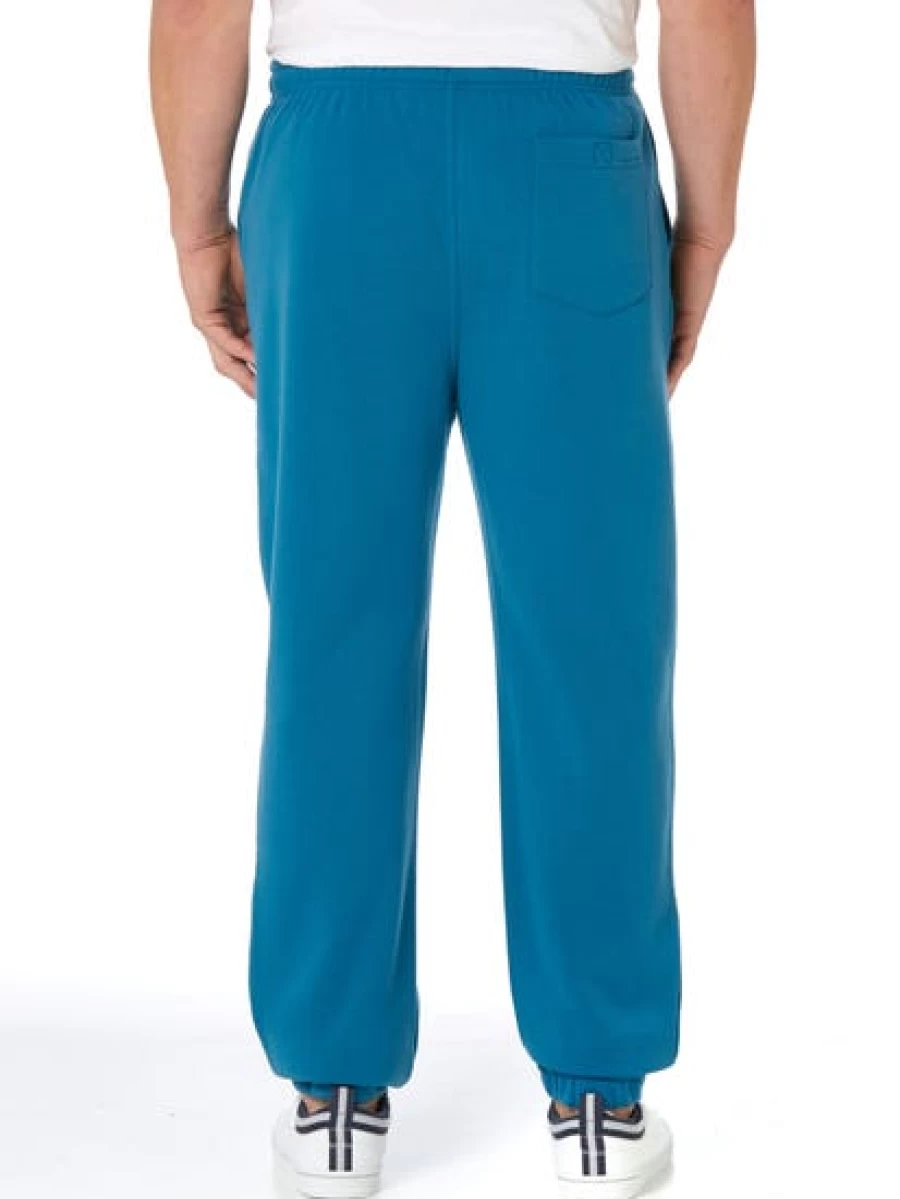 Lowes Men's Teal Relaxed Fit Fleece Track Pants - Comfortable Casual Joggers