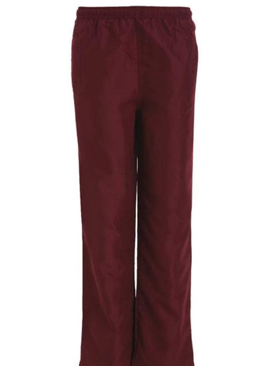 Lowes Men's Maroon Microfibre Track Pants - Comfortable & Stylish Running Joggers