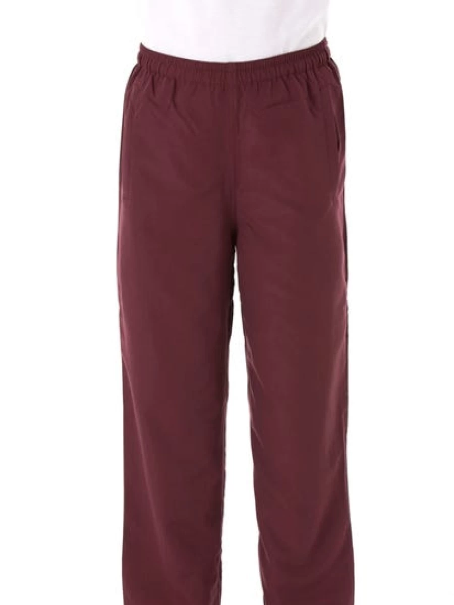 Lowes Men's Maroon Microfibre Track Pants - Comfortable & Stylish Running Joggers