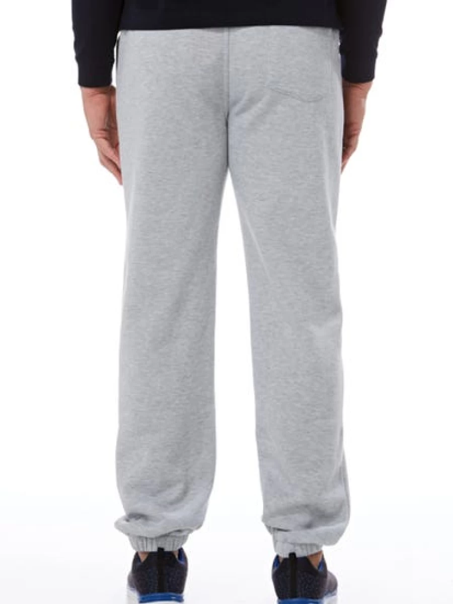 Lowes Men's Grey Relaxed Fit Fleece Track Pants - Comfortable Casual Joggers