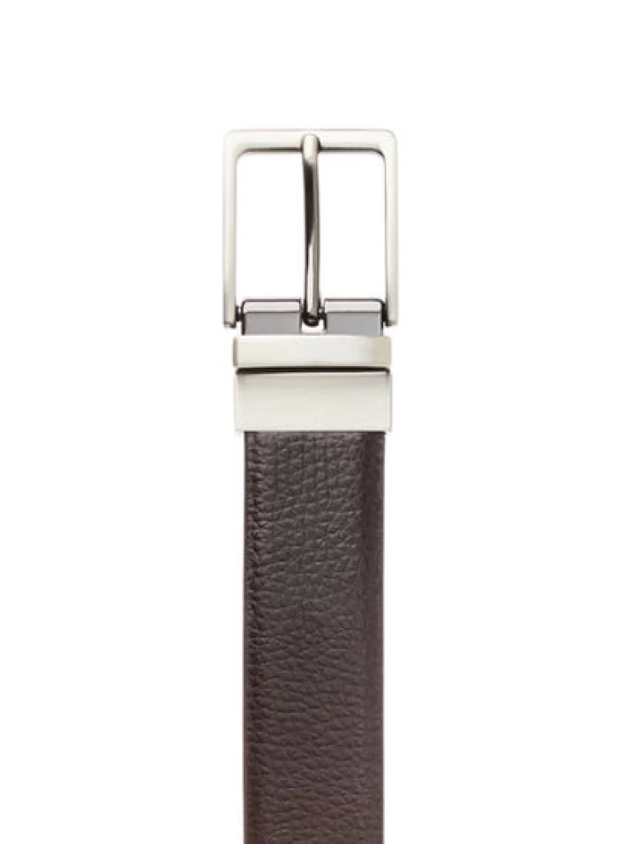 Men's Traders Genuine Split Leather Reversible Belt for Casual & Dress Wear