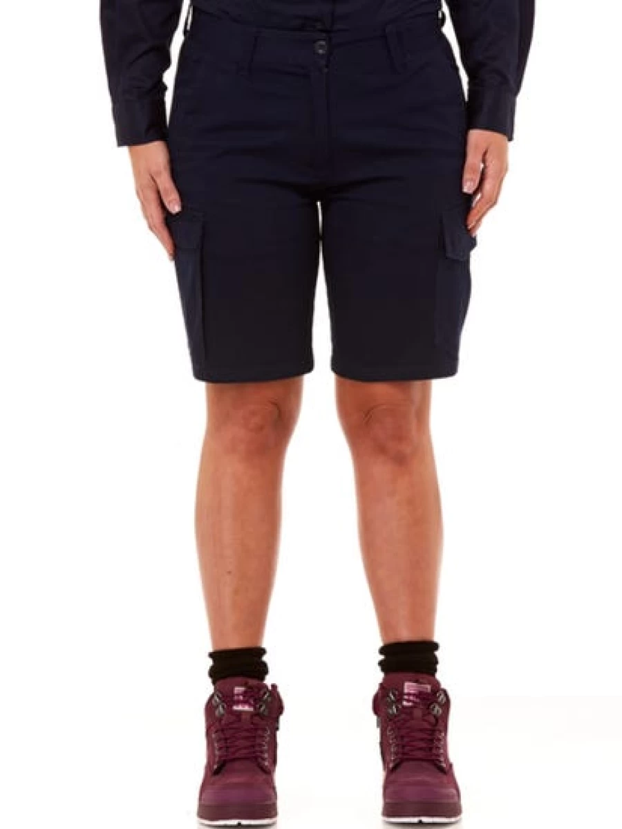 Lowes Men's Navy Work Shorts Durable Comfortable Utility Shorts for Workwear