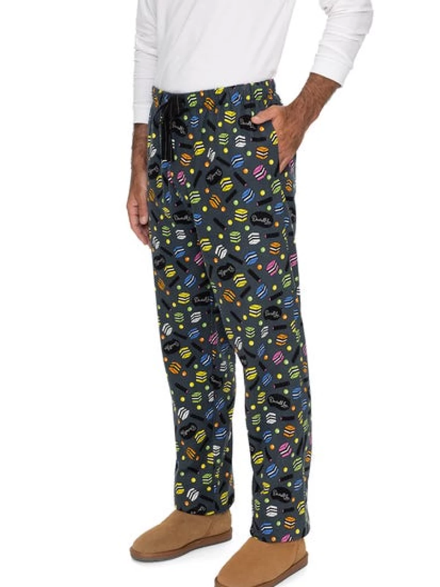 Darrell Lea Men's Liquorice Allsorts Flannel Pants - Soft & Comfortable Lounge Wear