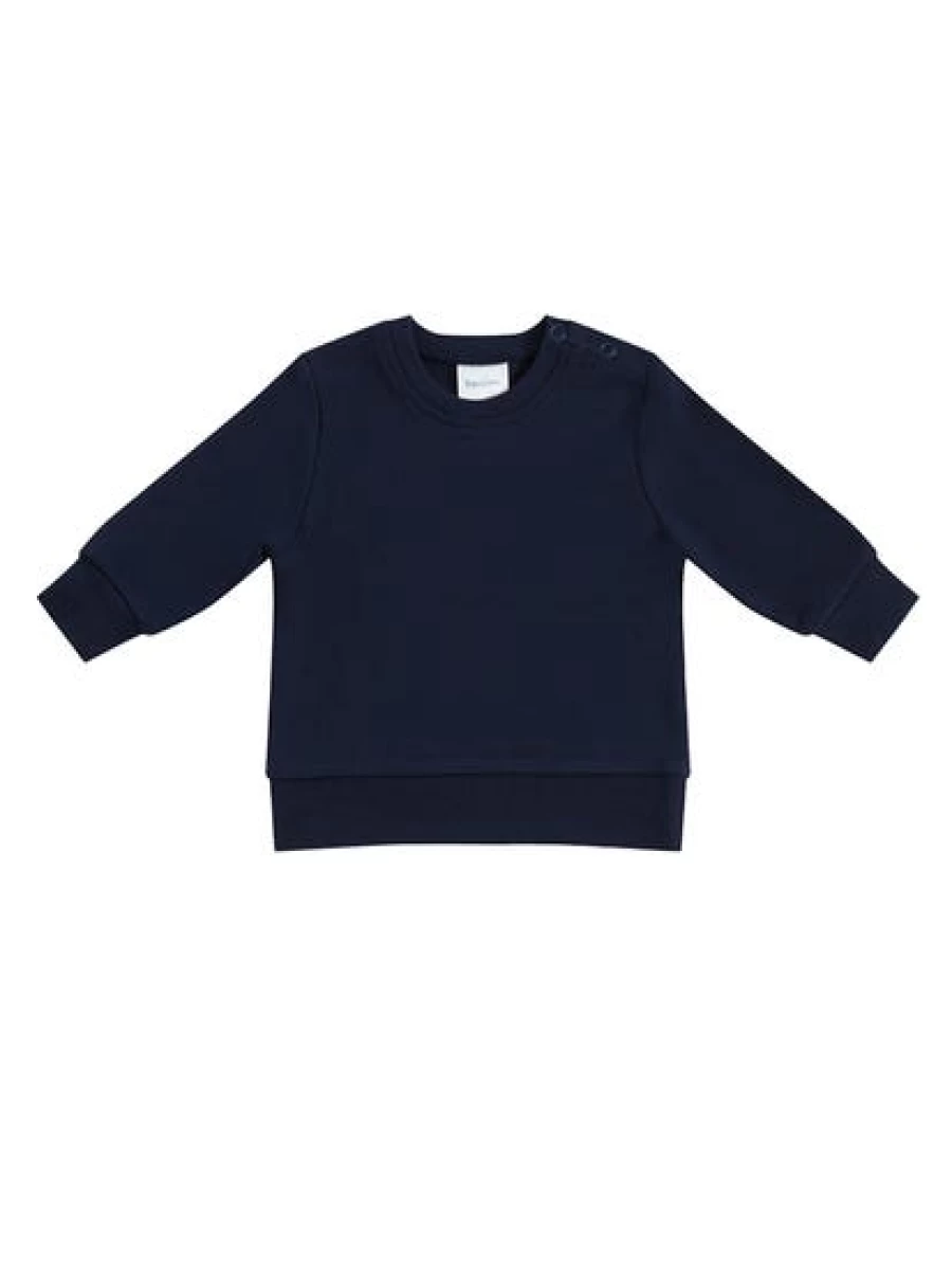 "Baby At Lowes Navy Blue Kids Sweater for Boys & Girls"