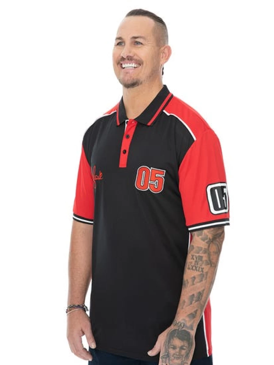 Licensed Men's Brock Polo Shirt - Built N Fit Performance Top